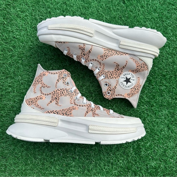 Converse Run Star Legacy Cx Hi String / Cheeky Coral Animal Abstract - Picture 12 of 12